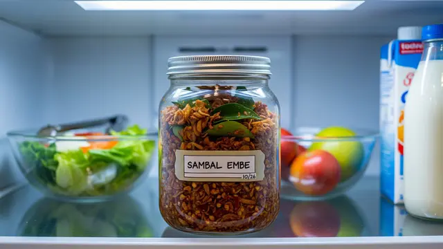 Cara Penyimpanan Sambal Embe