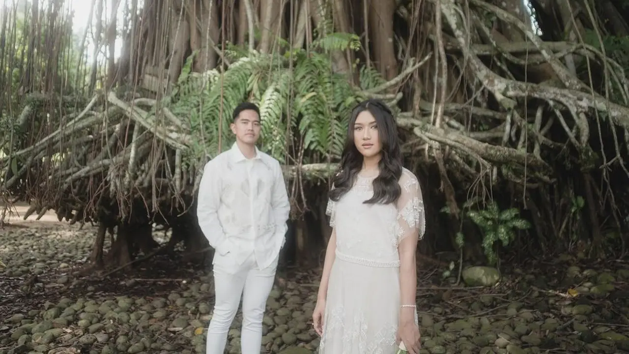 Kaesang Pangarep dan Erina Gudono. (Foto: Dok. David Salim Photography dari Instagram @erinagudono)