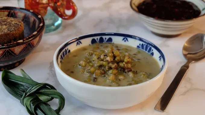 bubur kacang hijau kental