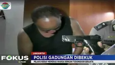 Selain mengamankan pelaku dan senjata airsoft gun, petugas turut pula menyita sebuah telepon genggam dan sepeda motor milik pelaku.