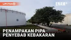Kesaksian Warga, Ini Penampakan Pipa yang Alami Kebocoran Milik Depo Pertamina Plumpang