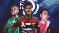 Liga 1 - Boaz Solossa, Lerby Eliandry, Samsul Arif (Bola.com/Adreanus Titus)