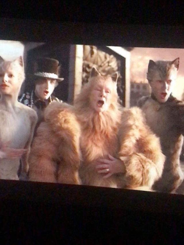 Tangkapan layar adegan Cats yang diprotes penonton. (Foto: Dok. Twitter @jasonosia)