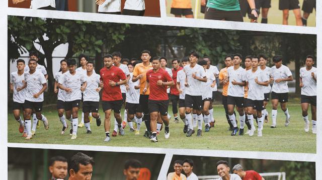 Kolase - Timnas Indonesia U-16 (Bola.com/Adreanus Titus)