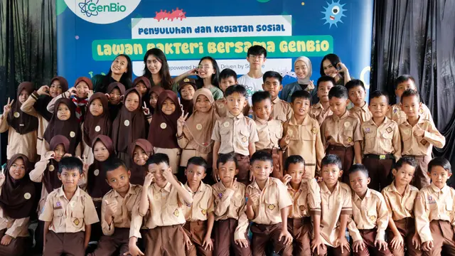 Edukasi kesehatan kepada anak-anak dilakukan GenBio setahun terakhir. Paling tidak sudah ada 20 ribu anak mendapatkan edukasi terkait mencuci tangan dengan sabun.