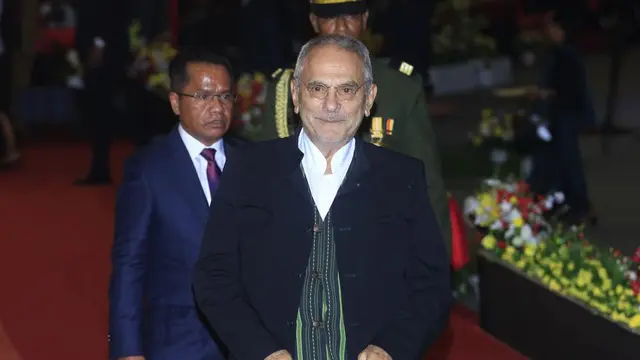 Presiden Timor Leste Jose Ramos-Horta. (AP Photo/Lorenio Do Rosario Pereira)