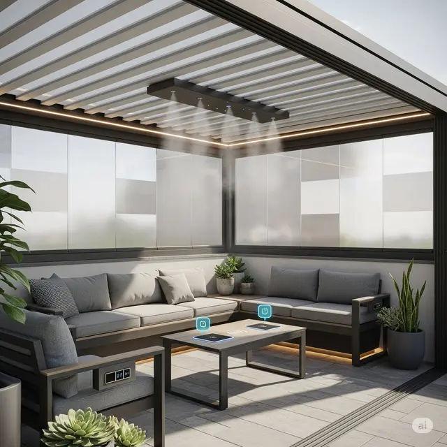 Teras Semi Outdoor Smart Home Integration