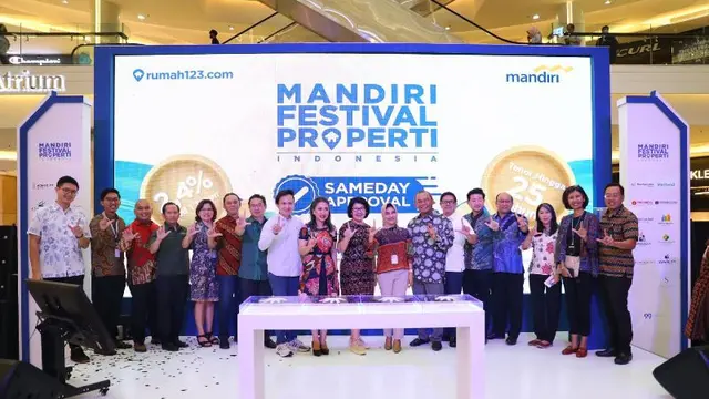 Mandiri Festival Properti Indonesia 2022, Tawarkan Bunga Spesial 2,4 Persen