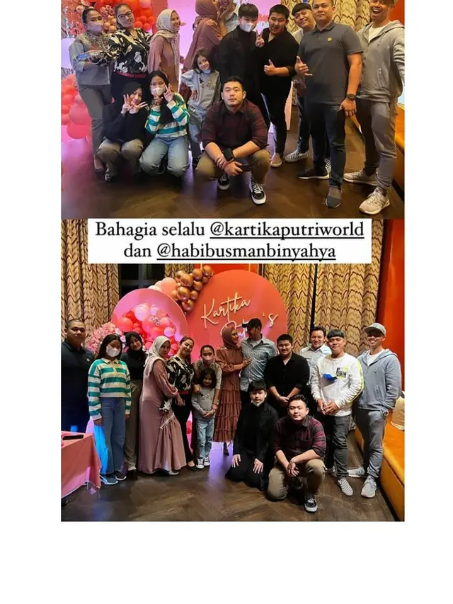 8 Momen Kejutan Ulang Tahun Kartika Putri yang ke-31, Serba Pink