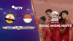 Berita video gol-gol yang ditorehkan Timnas Indonesia U-18 saat menghadapi Brunei Darussalam U-18 di Grup A Piala AFF U-18 2019, Sabtu (10/8/2019).