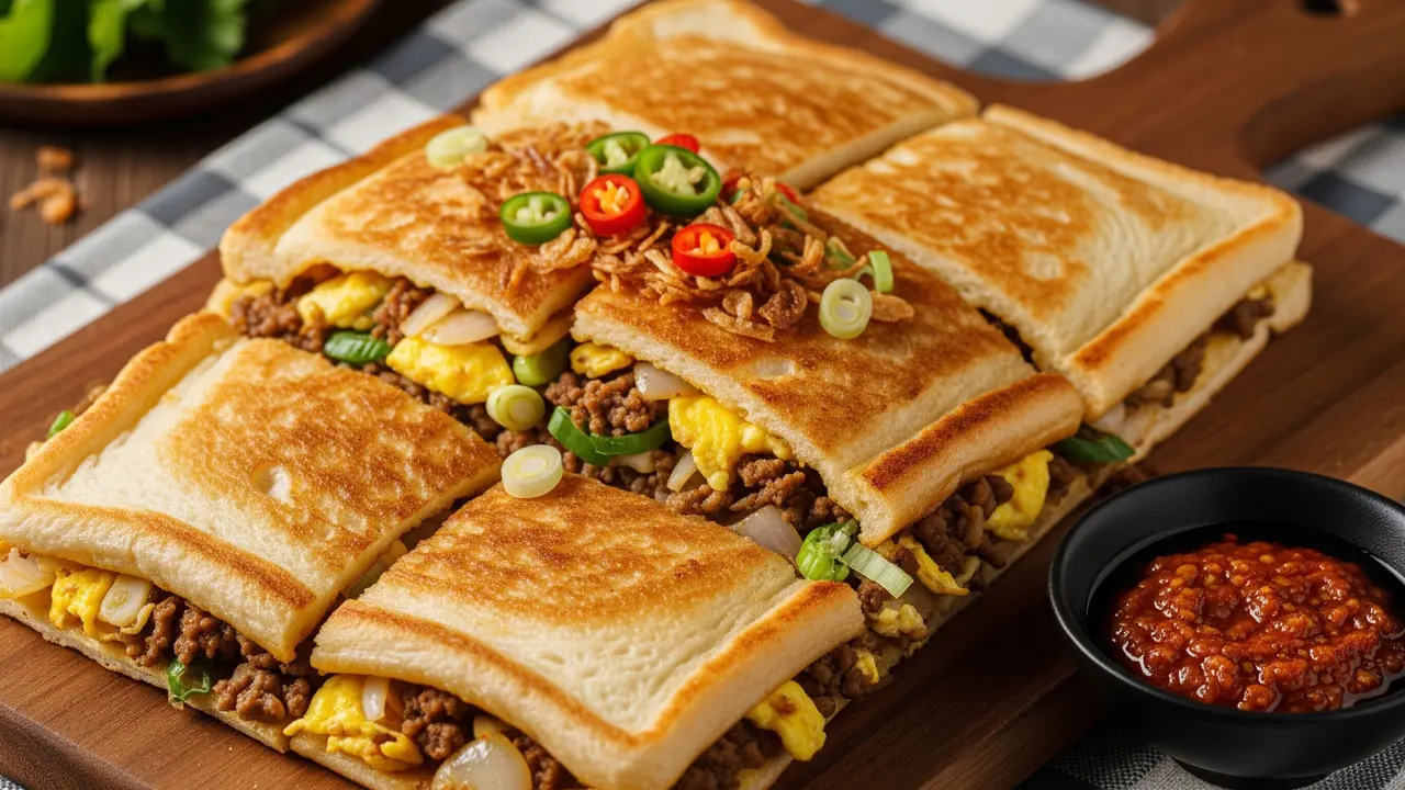 Resep Martabak Roti Tawar Teflon