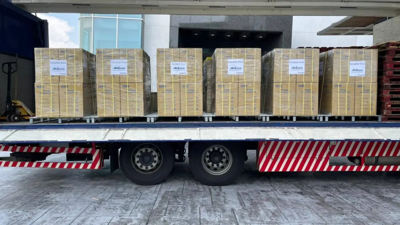 PT Meiloon Industrial sumbang concentrator oksigen kepada Indonesia