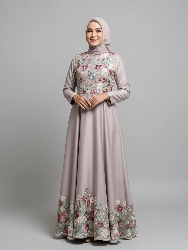 Model Dress A Line untuk Perayaan Libur Akhir Tahun