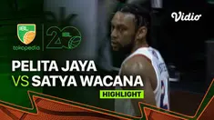 Berita video highlights laga IBL 2023 antara Pelita Jaya Bakrie Jakarta melawan Satya Wacana Salatiga yang berakhir dengan skor 78-47, Selasa (17/1/2023) pagi hari WIB.
