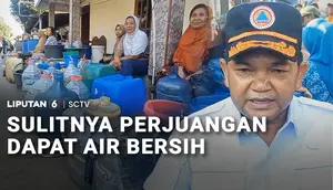 Sulitnya Perjuangan Dapat Air Bersih