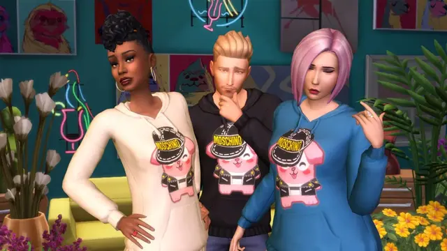 Moschino x The Sims 4/dok. Moschino