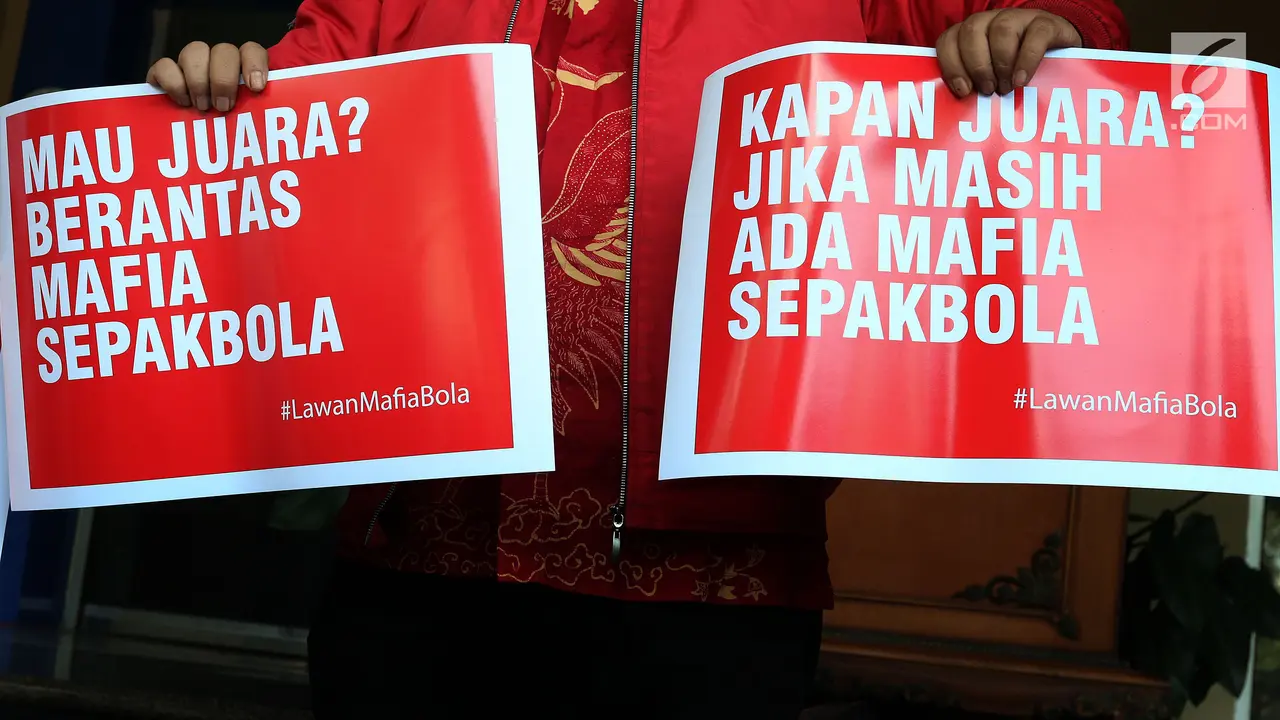 Dukung Polri Berantas Mafia Bola