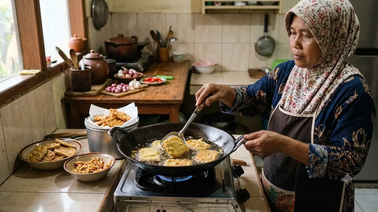 Kesalahan Menggoreng Tempe yang Membuat Cepat Lembek/AI Generated