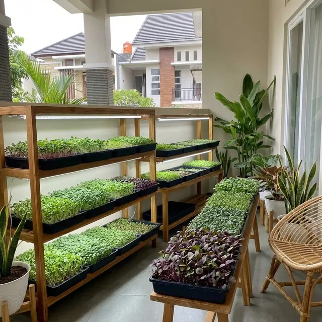 Ide Kebun Sayur di Rumah Modal Rp 100 Ribuan