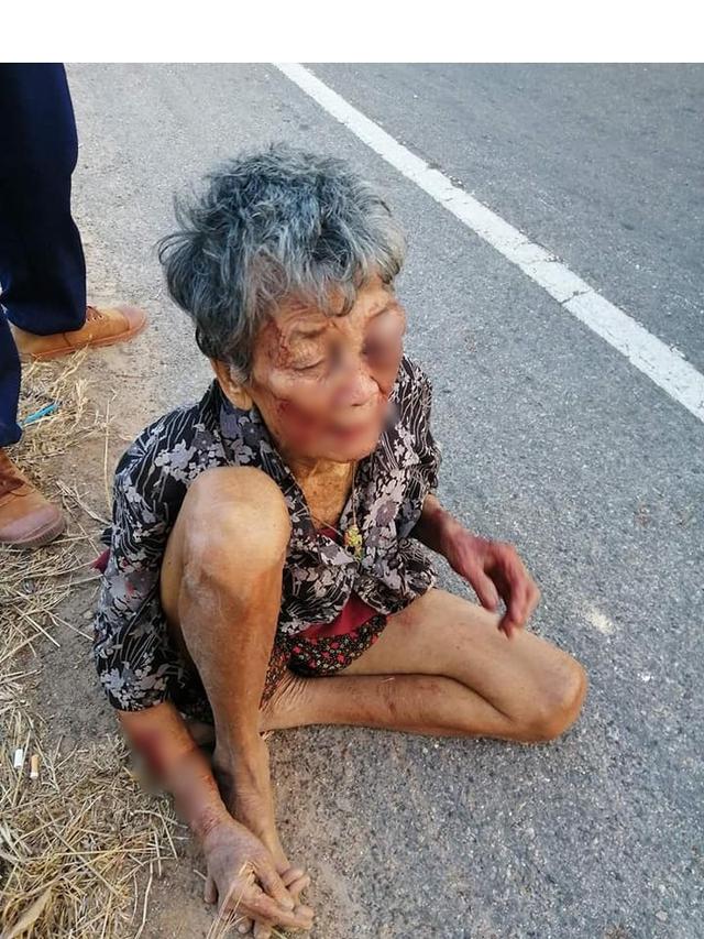 Bikin Miris, Pria Ini Siksa dan Biarkan Sang Nenek Tidur di Jalan