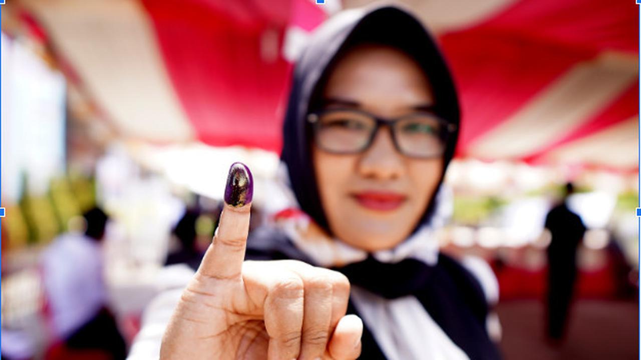 Ilustrasi pemilih tanpa golput