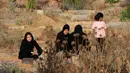 Perang juga menyebabkan krisis pangan dan air di wilayah tersebut. (Eyad BABA/AFP)
