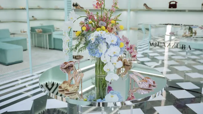 Aquazzura Brand Sepatu Asal Italia Perluas Jejak Global di Indonesia