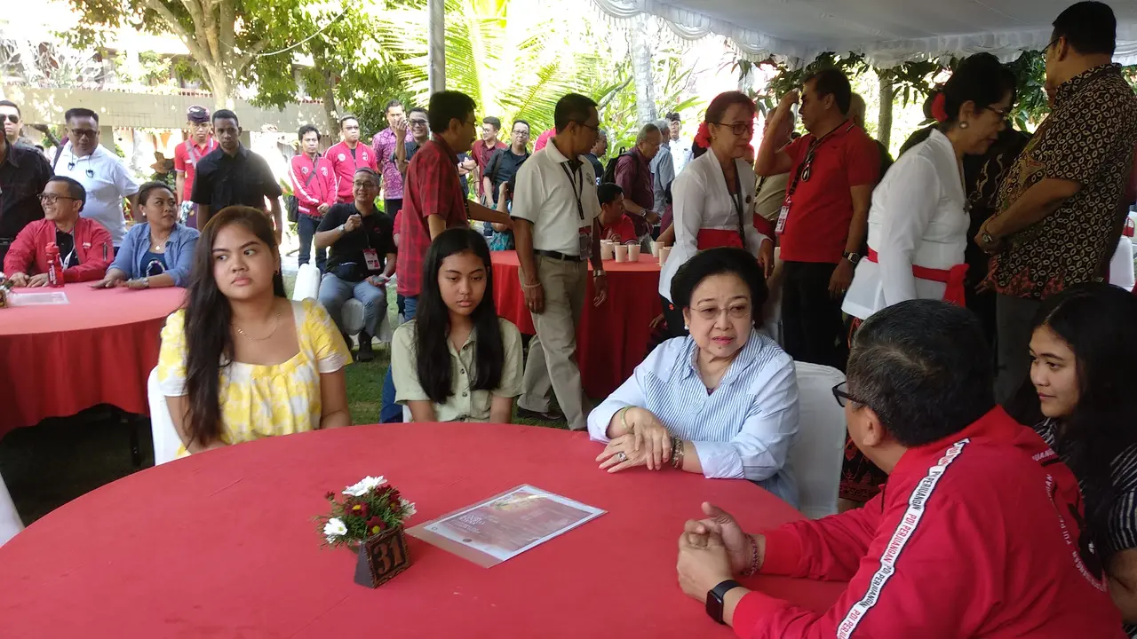 Megawati dan 3 cucunya