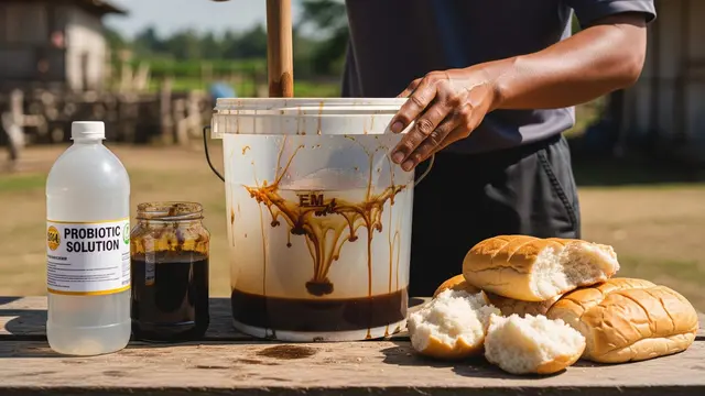 Cara Membuat Pakan Ayam Fermentasi dari Roti Kedaluwarsa