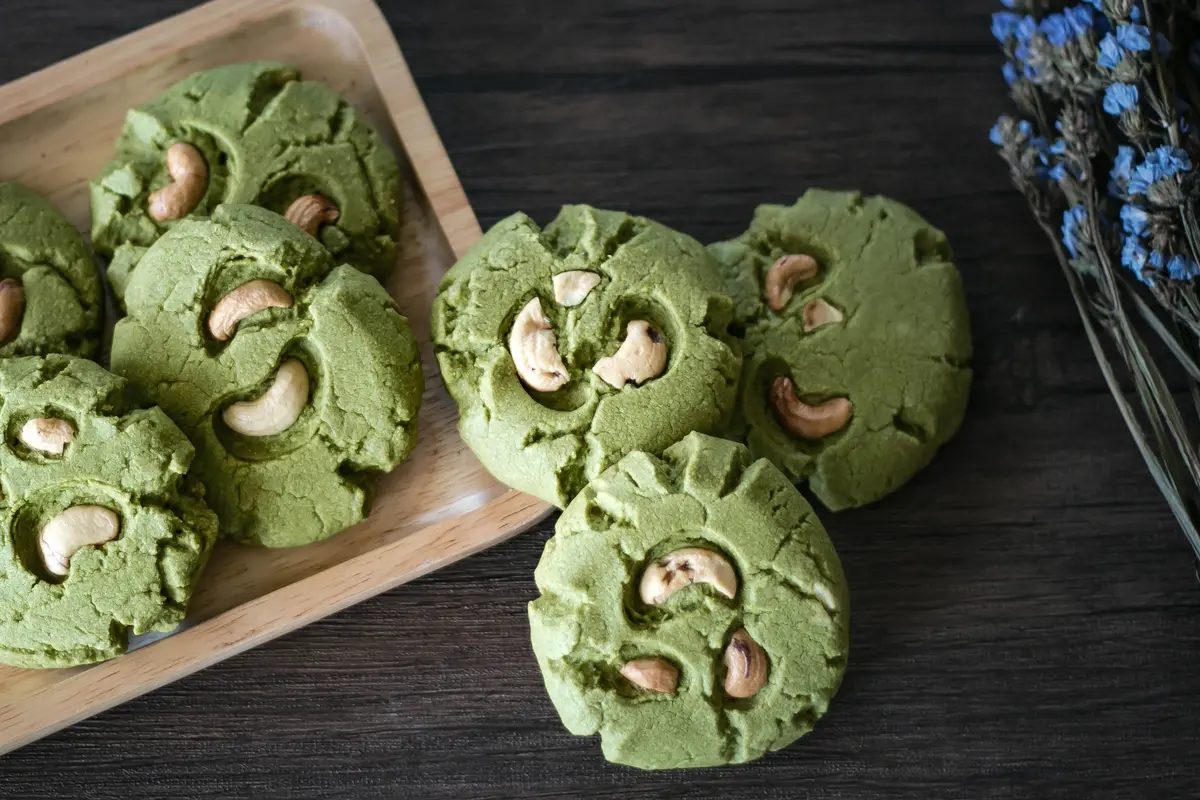 Kue kering greentea