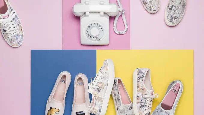 Bergaya Vintage, Intip Koleksi Sepatu Bertema Komik Betty dan Veronica