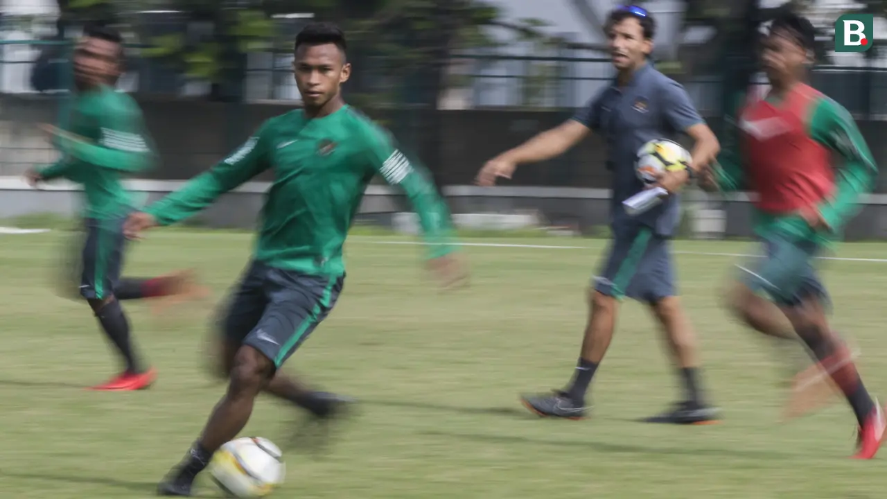 Latihan Timnas Indonesia