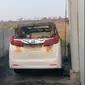 Mobil Via Vallen dibakar orang (Instagram/viavallen)