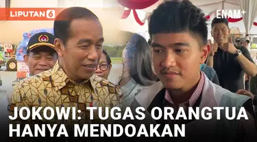 Ditanya soal Restu Kaesang Maju Pilkada, Jokowi: Tugas Orangtua Hanya Mendoakan