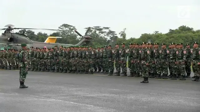 TNI memberangkatkan 206 personel kesehatan ke Papua. Satgas kesehatan ini  bertugas sepanjang tahun dan bekerja tanpa batasan waktu