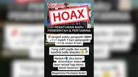 Beredar di media sosial klaim aturan baru pemerintah dan Pertamina kendaraan pajak mati tidak bisa isi BBM
