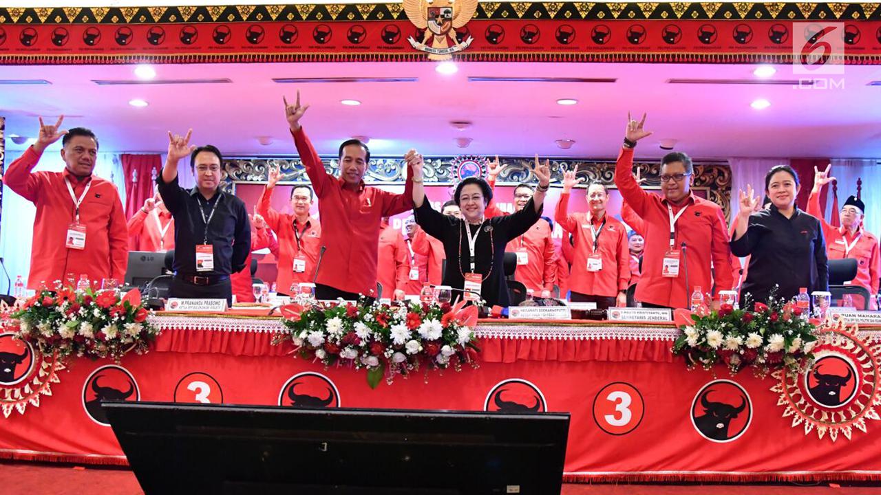 PDIP Usung Jokowi Jadi Capres 2019