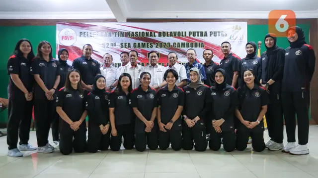Pelepasan Timnas Voli Indonesia untuk SEA Games 2023 Kambojq