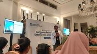 Direktur RS Mata JEC @ Menteng, Referano Agustiawan di acara media session Gangguan Retina dan Uveitis: Masalah Penglihatan yang Sering Terabaikan, pada Rabu, 27 September 2025.