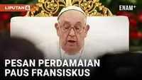 Pesan Paus Fransiskus di Istana Merdeka