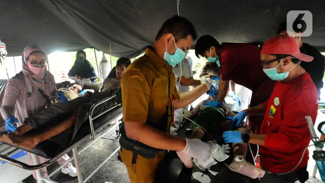 Penanganan Korban Gempa Cianjur di RSUD Cimacan