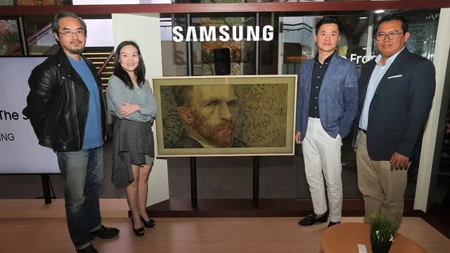 Peluncuran Smart TV Samsung The Frame 2019 dan The Serif. Dok: Samsung Indonesia