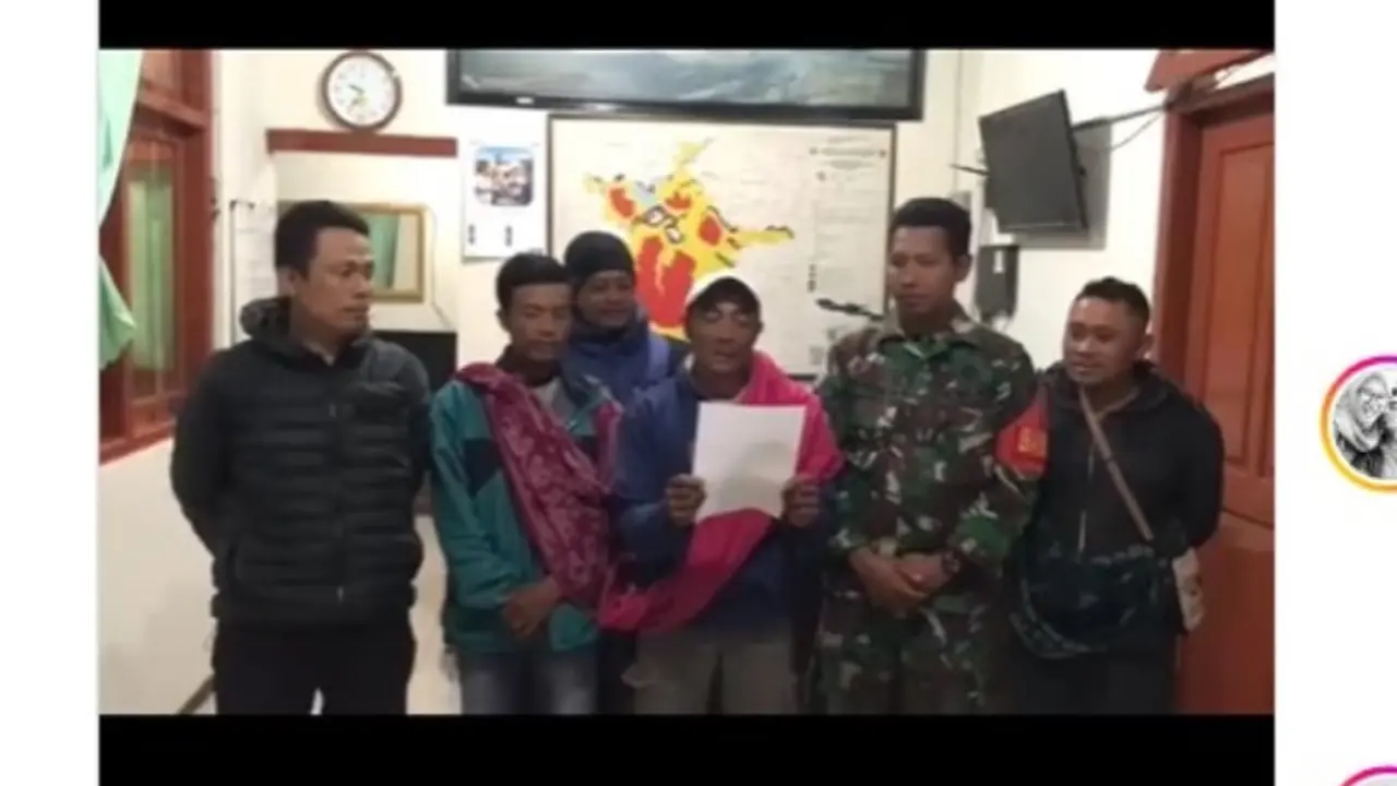 Tukang Ojek Bromo yang Getok Harga Rp400 Ribu Bikin Video dan Surat Pernyataan Maaf.  foto: Instagram @pendakilawas dan BB-TNBTS