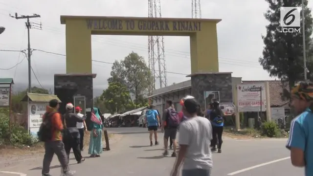 VIDEO: Gempa Lombok, Pendakian Rinjani Masih Ditutup
