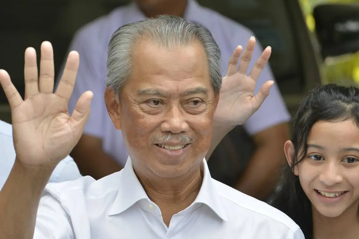 Muhyiddin Yassin (John Shen Lee / AP PHOTO)