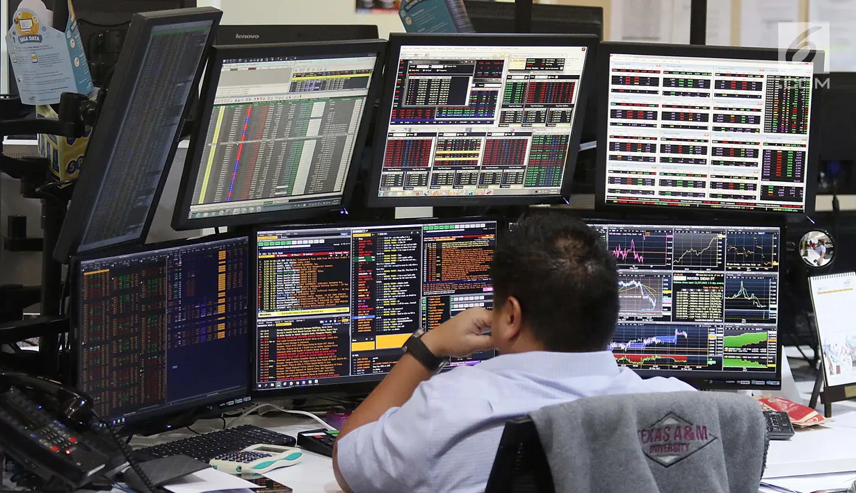 Sepanjang perdagangan hari ini (30/5), IHSG bergerak pada kisaran 5.693,39 - 5.730,06, Jakarta, Selasa (30/5). (Liputan6.com/Angga Yuniar)
