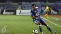 Penyerang Persib Bandung Zulham Zamrun (Liputan6.com / Helmi Fithriansyah)