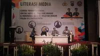 alasan mengapa masyarakat Indonesia mudah terpapar informasi hoaks (Liputan6.com/ Switzy Sabandar)