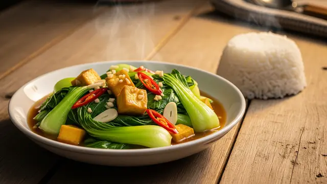 6 Resep Tumis Pakcoy Saus Tiram, Menu Sayur Favorit yang Mudah Dibuat di Rumah