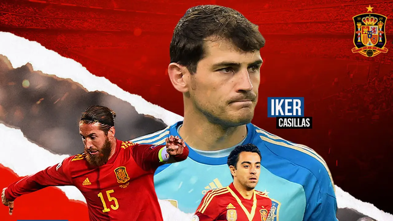 GOAT of Spain: Casillas, Xavi, Andres Iniesta, Sergio Ramos